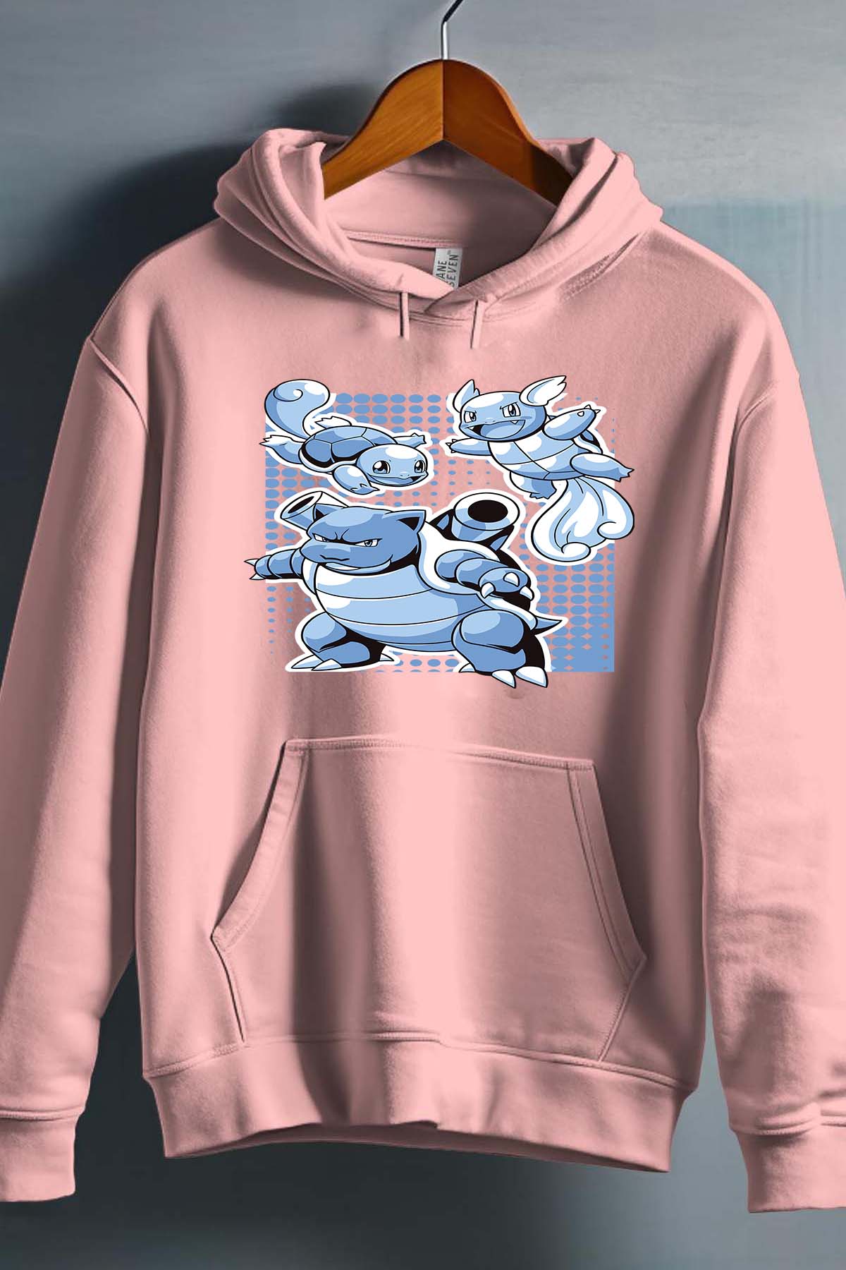 COULEUR:Rose|Sweat Capuche Fille | blastoise Rose