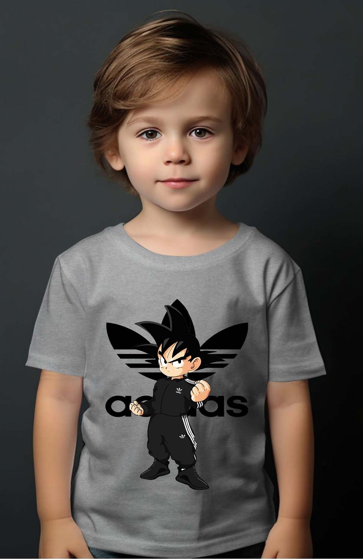 COULEUR:Gris|T-shirt Garçon | dbz adidas Gris