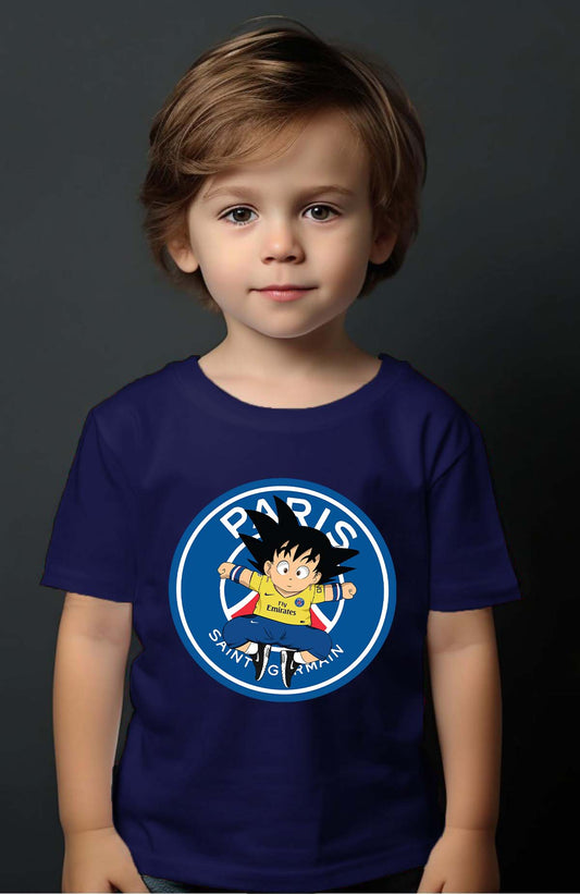 COULEUR:Marine|T-shirt Garçon | dbz psg Marine
