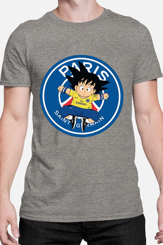 COULEUR:Gris|T-shirt Homme | dbz psg Gris