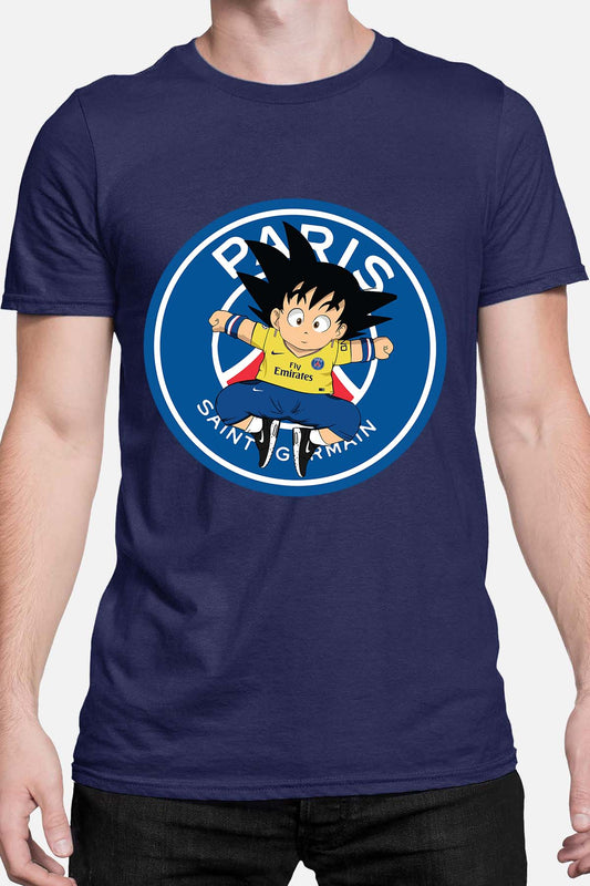 COULEUR:Marine|T-shirt Homme | dbz psg Marine