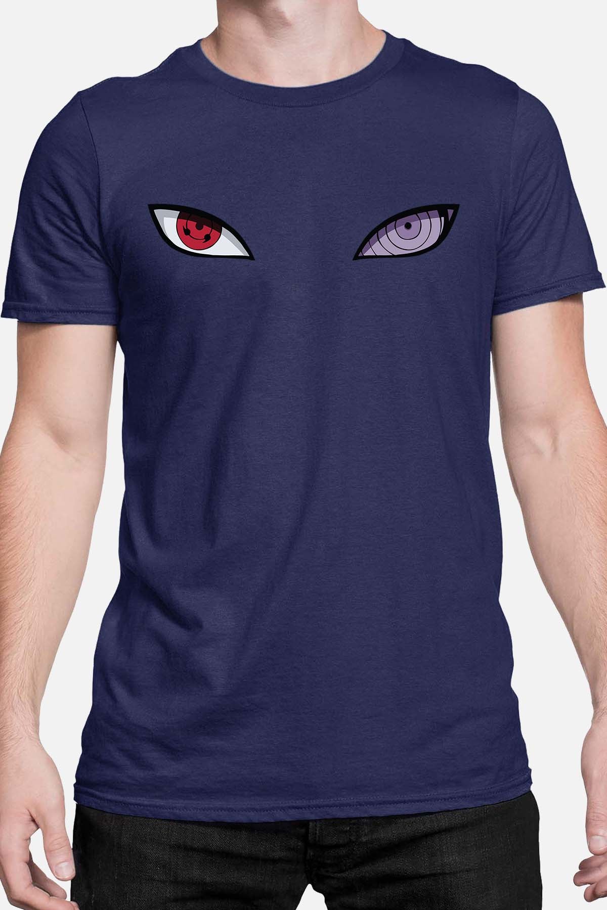 COULEUR:Marine|T-shirt Homme | eyes naruto Marine
