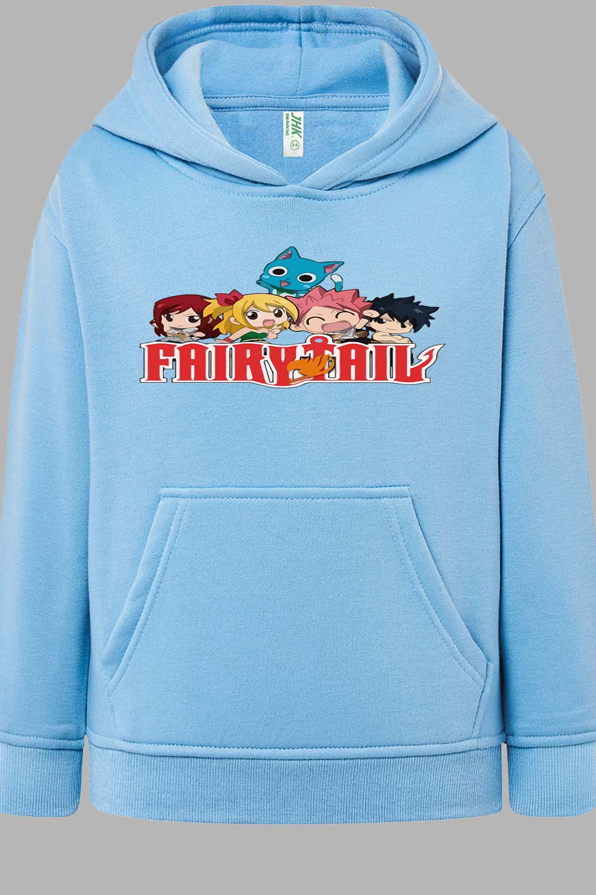COULEUR:Bleu Ciel|Sweat Capuche Garçon | fary 10 Bleu Ciel