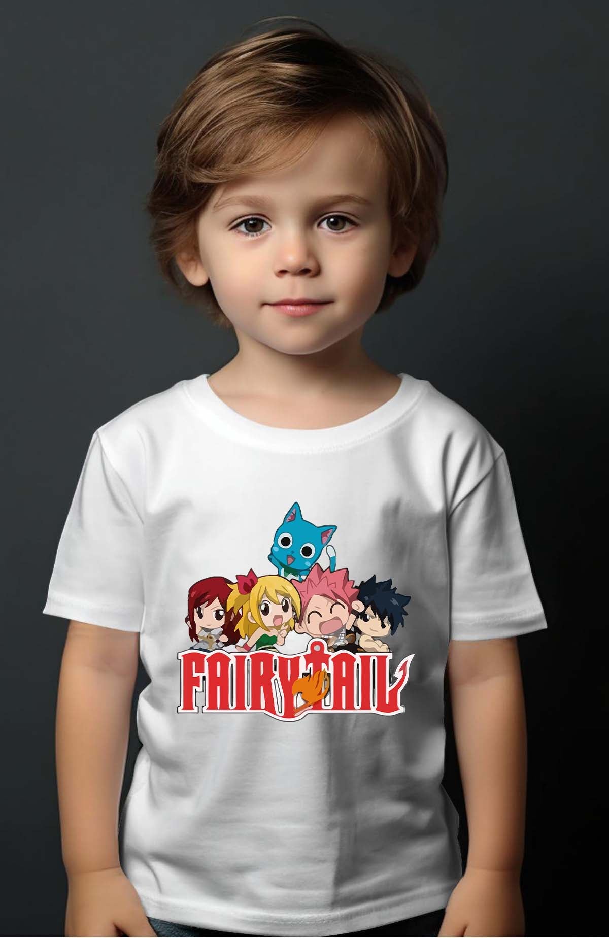 COULEUR:Blanc|T-shirt Garçon | fary 10 Blanc