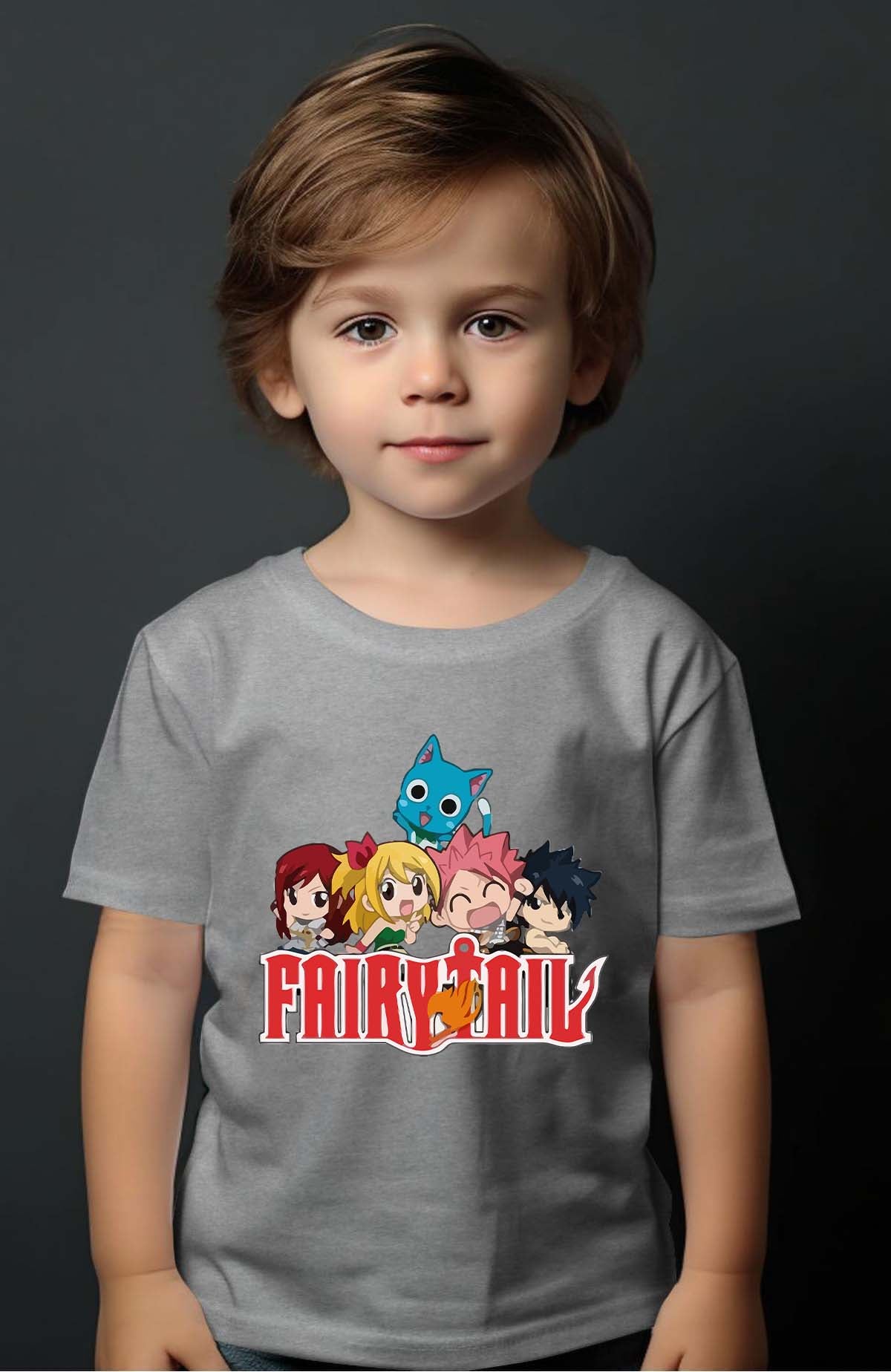 COULEUR:Gris|T-shirt Garçon | fary 10 Gris