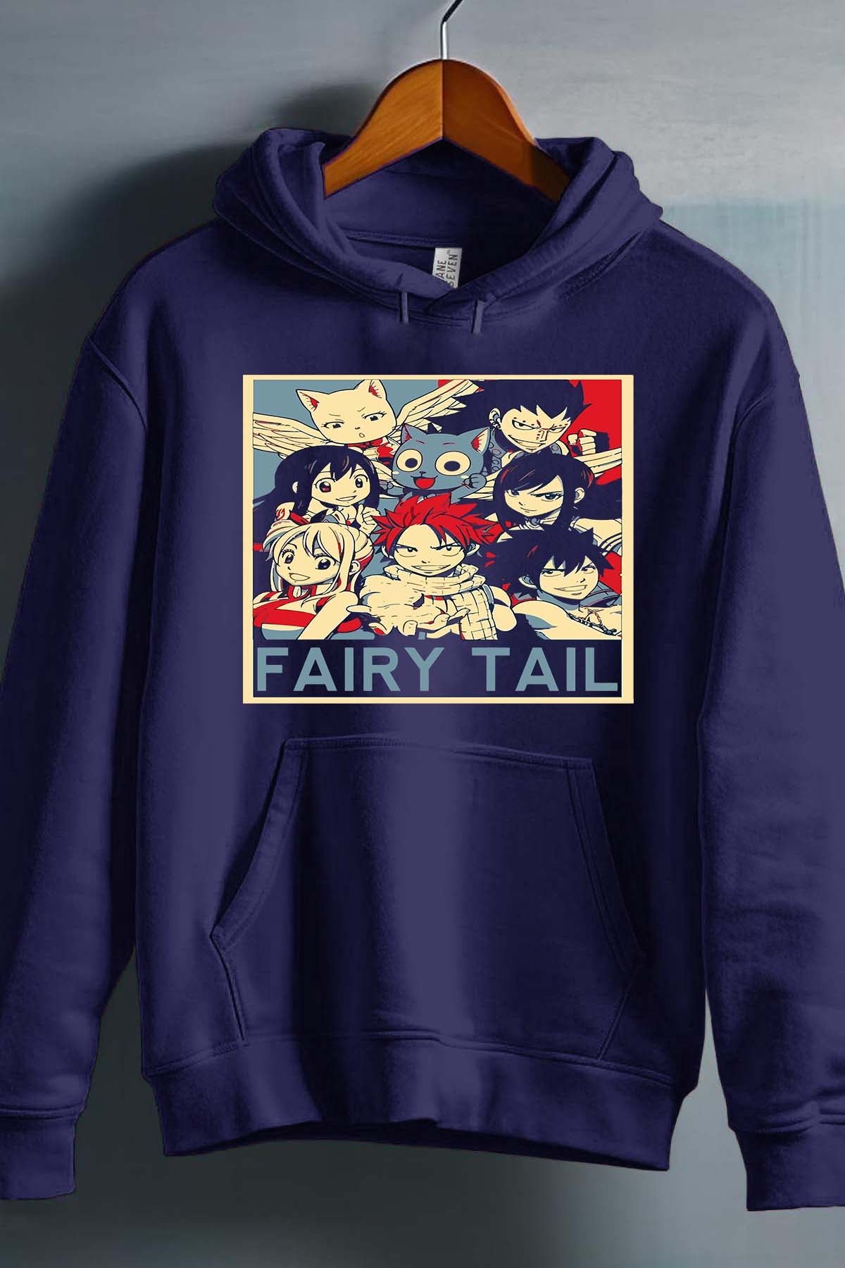 COULEUR:Marine|Sweat Capuche Garçon | fary 11 Marine