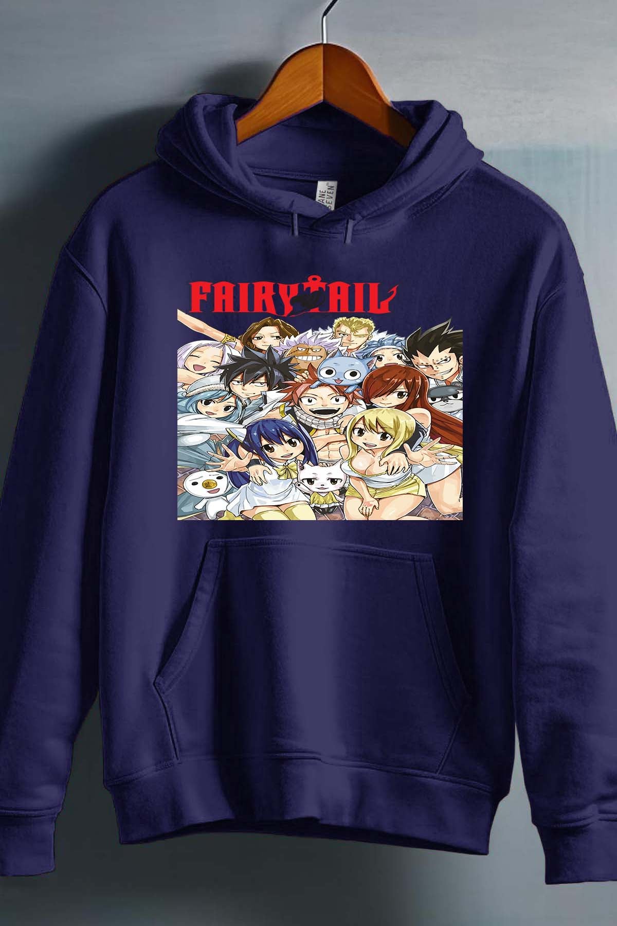 COULEUR:Marine|Sweat Capuche Garçon | fary 12 Marine