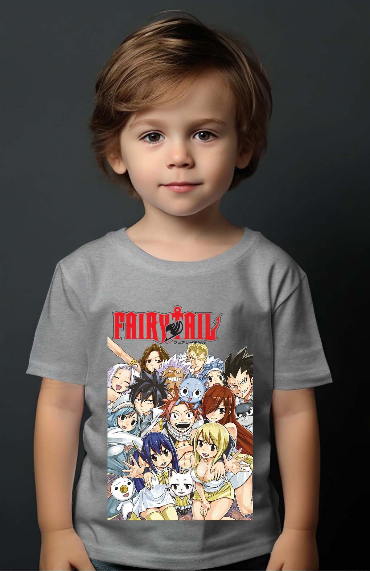 COULEUR:Gris|T-shirt Garçon | fary 12 Gris