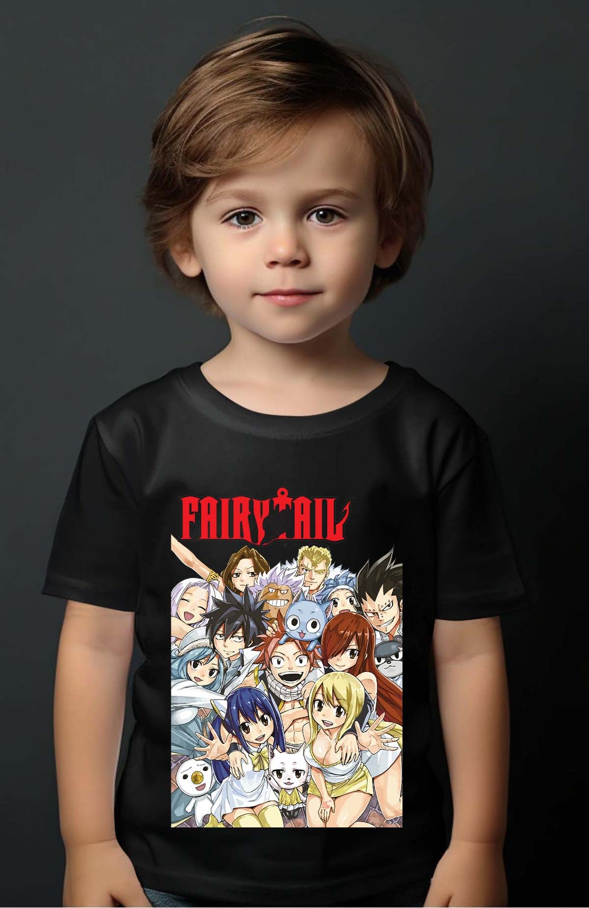 COULEUR:Noir|T-shirt Garçon | fary 12 Noir