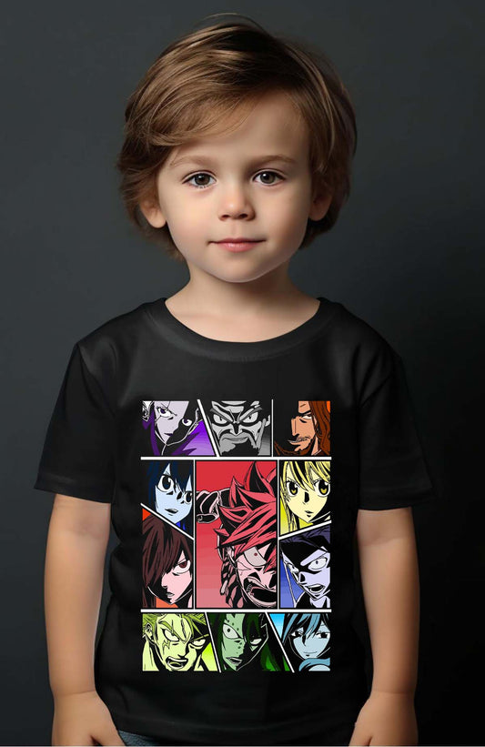 COULEUR:Noir|T-shirt Garçon | fary 4 Noir