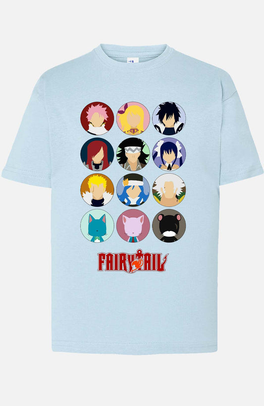 COULEUR:Bleu Ciel|T-shirt Garçon | fary 5 Bleu Ciel