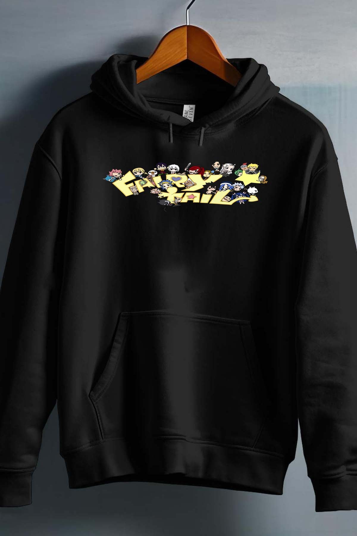 COULEUR:Noir|Sweat Capuche Garçon | fary 6 Noir