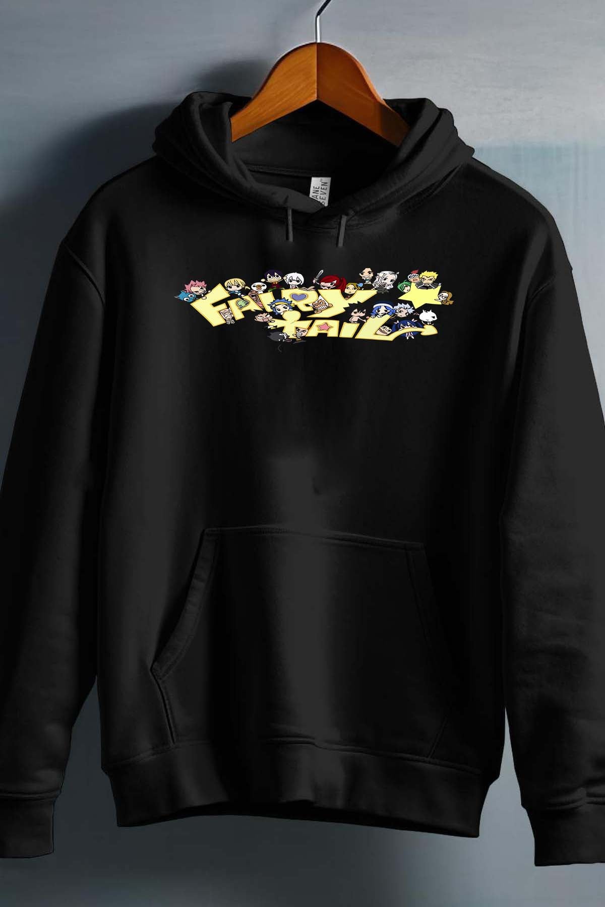 COULEUR:Noir|Sweat Capuche Homme | fary 6 Noir