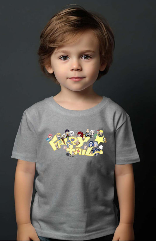 COULEUR:Gris|T-shirt Garçon | fary 6 Gris