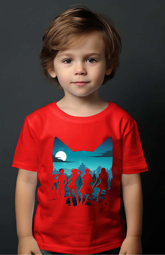 COULEUR:Rouge|T-shirt Garçon | fary 8 Rouge