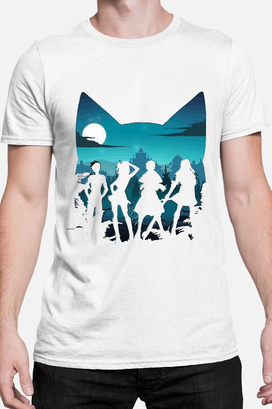 COULEUR:Blanc|T-shirt Homme | fary 8 Blanc