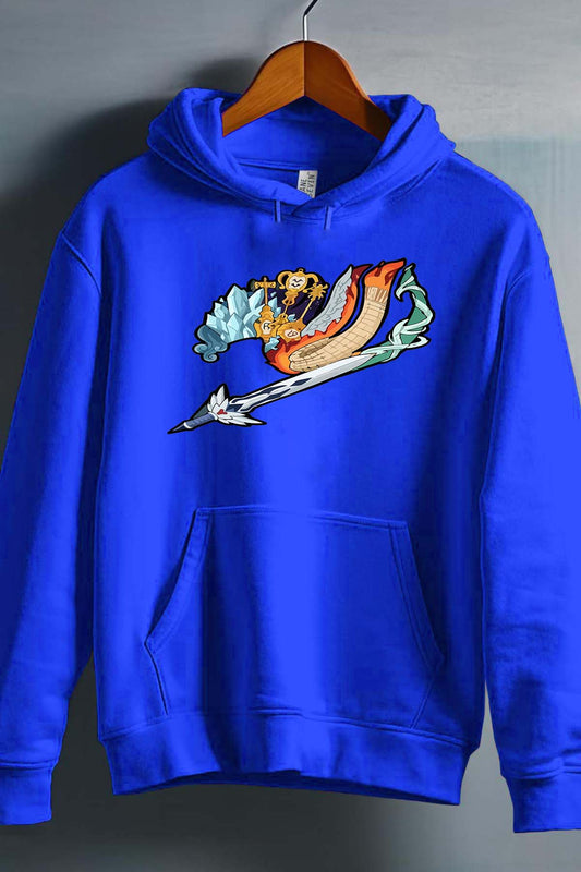 COULEUR:Bleu Roi|Sweat Capuche Homme | fary 9 Bleu Roi