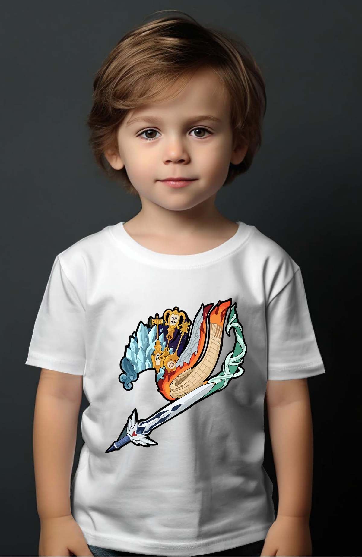COULEUR:Blanc|T-shirt Garçon | fary 9 Blanc