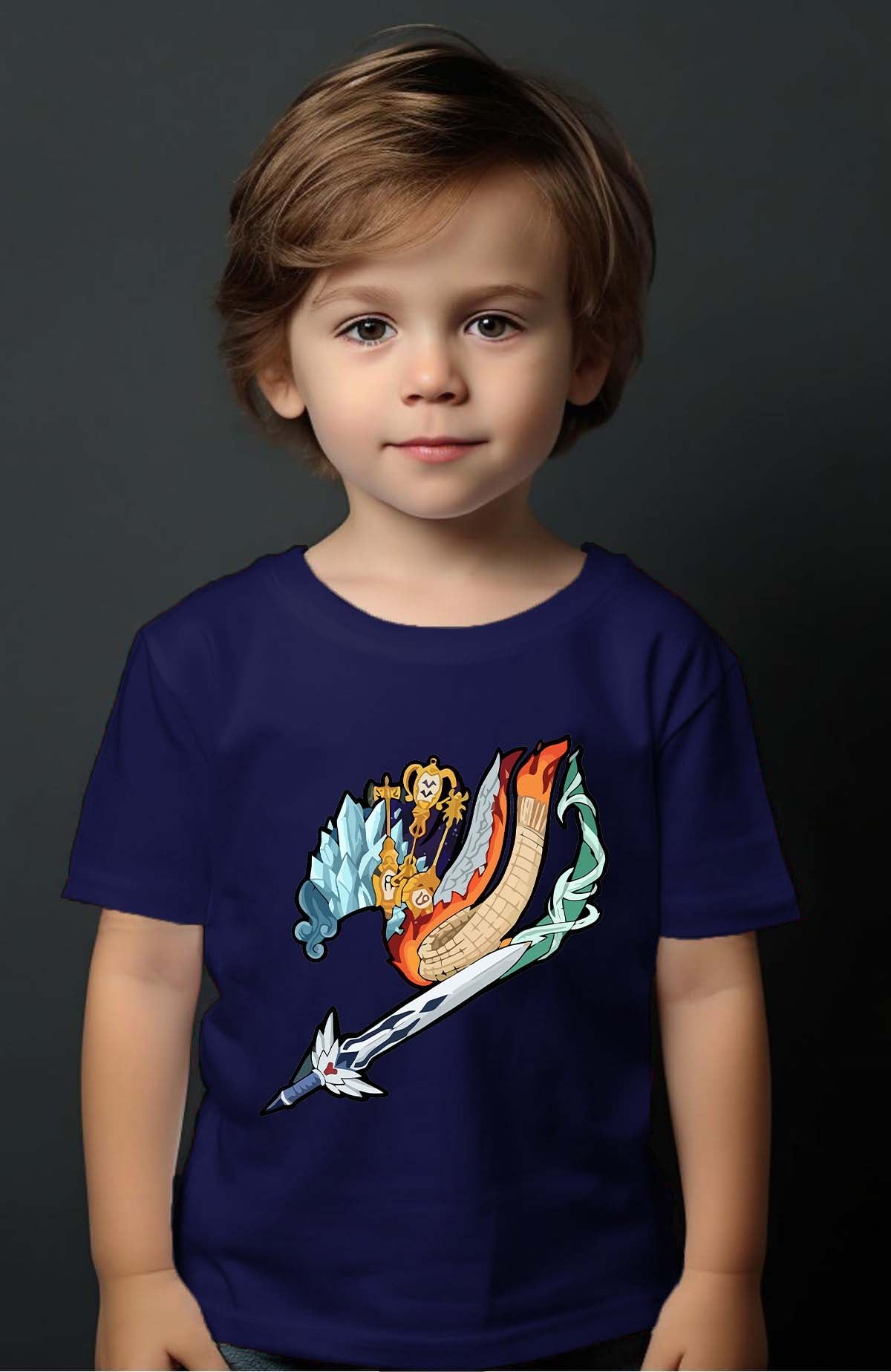 COULEUR:Marine|T-shirt Garçon | fary 9 Marine