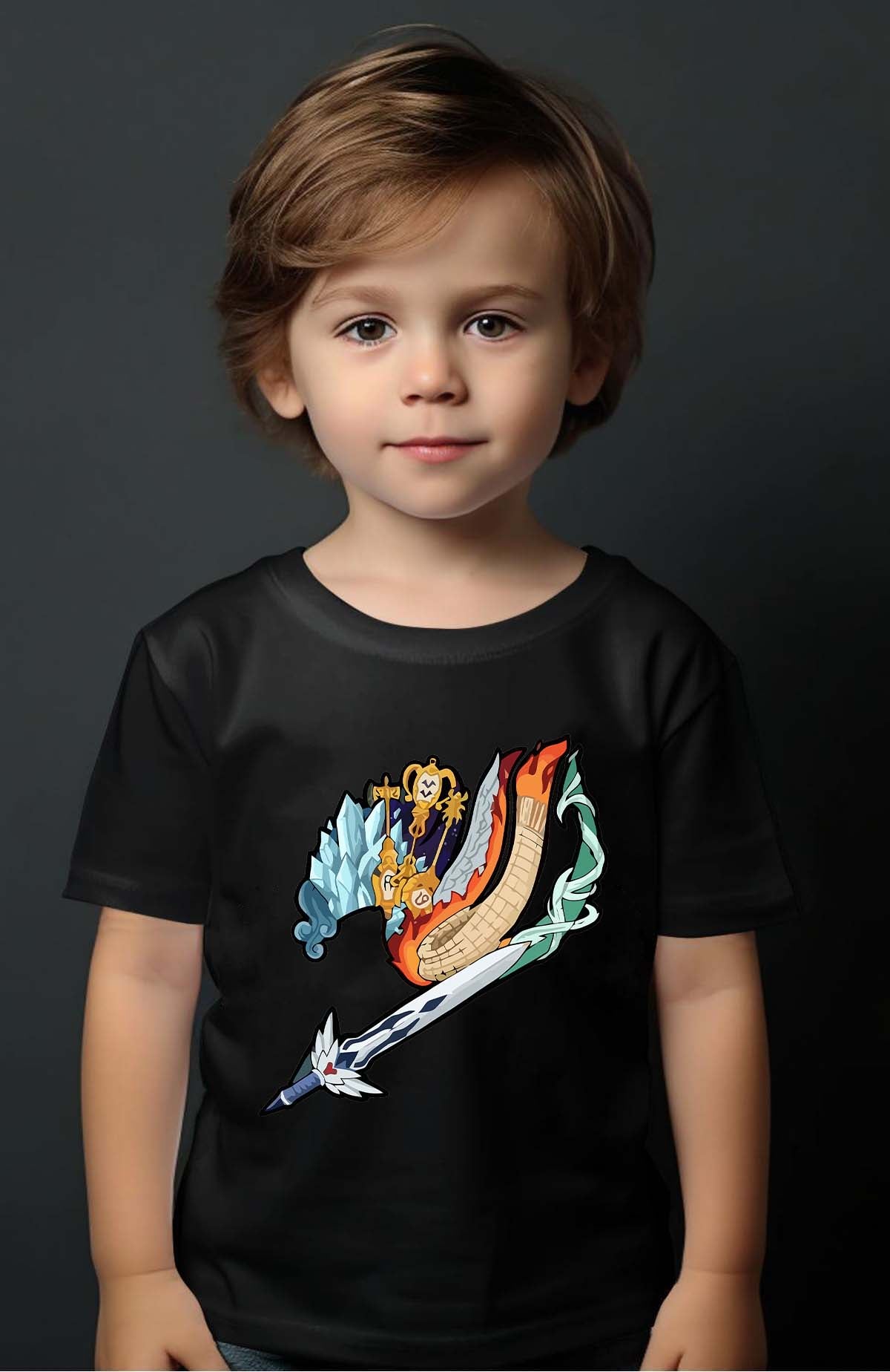 COULEUR:Noir|T-shirt Garçon | fary 9 Noir