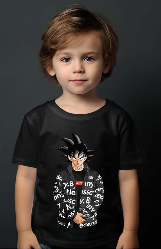COULEUR:Noir|T-shirt Garçon | goku doudoune Noir