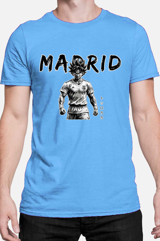 COULEUR:Bleu Ciel|T-shirt Homme | goku madrid pa2 Bleu Ciel
