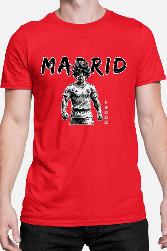 COULEUR:Rouge|T-shirt Homme | goku madrid pa2 Rouge