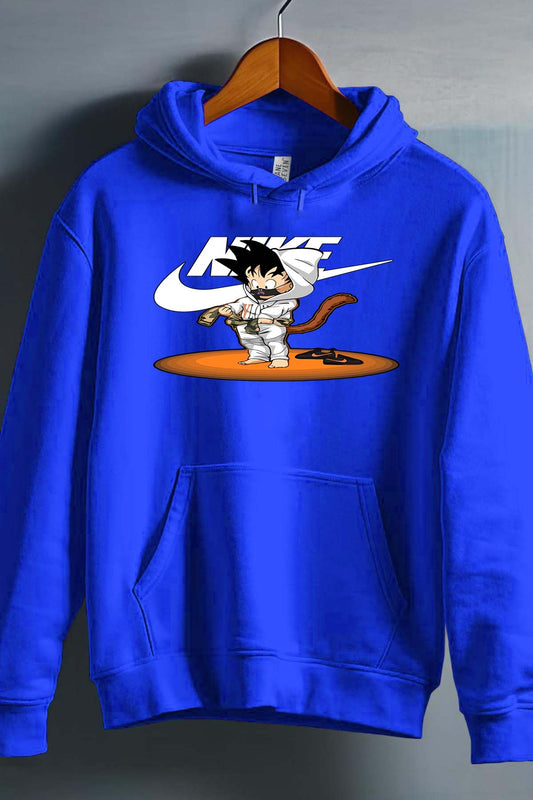 COULEUR:Bleu Roi|Sweat Capuche Garçon | goku nike mask Bleu Roi