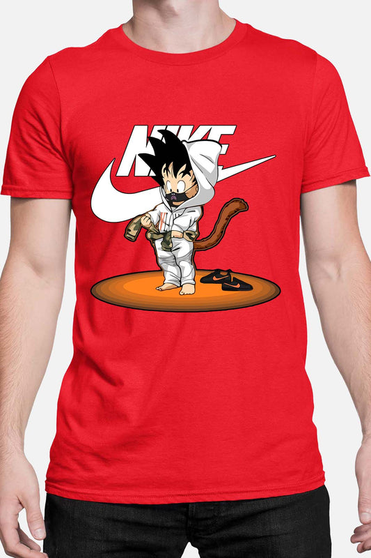 COULEUR:Rouge|T-shirt Homme | goku nike mask Rouge