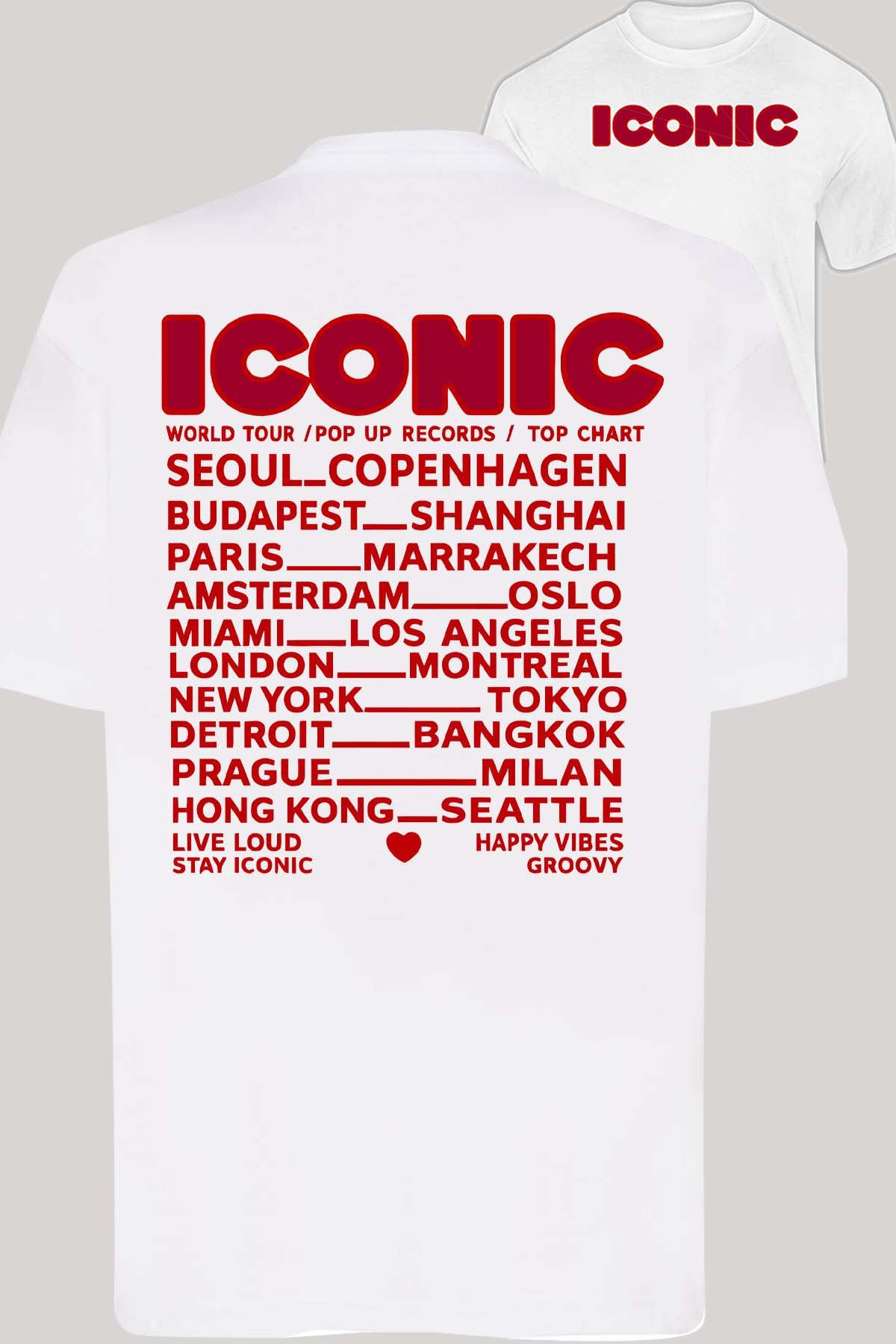 T-shirt Femme| Iconic