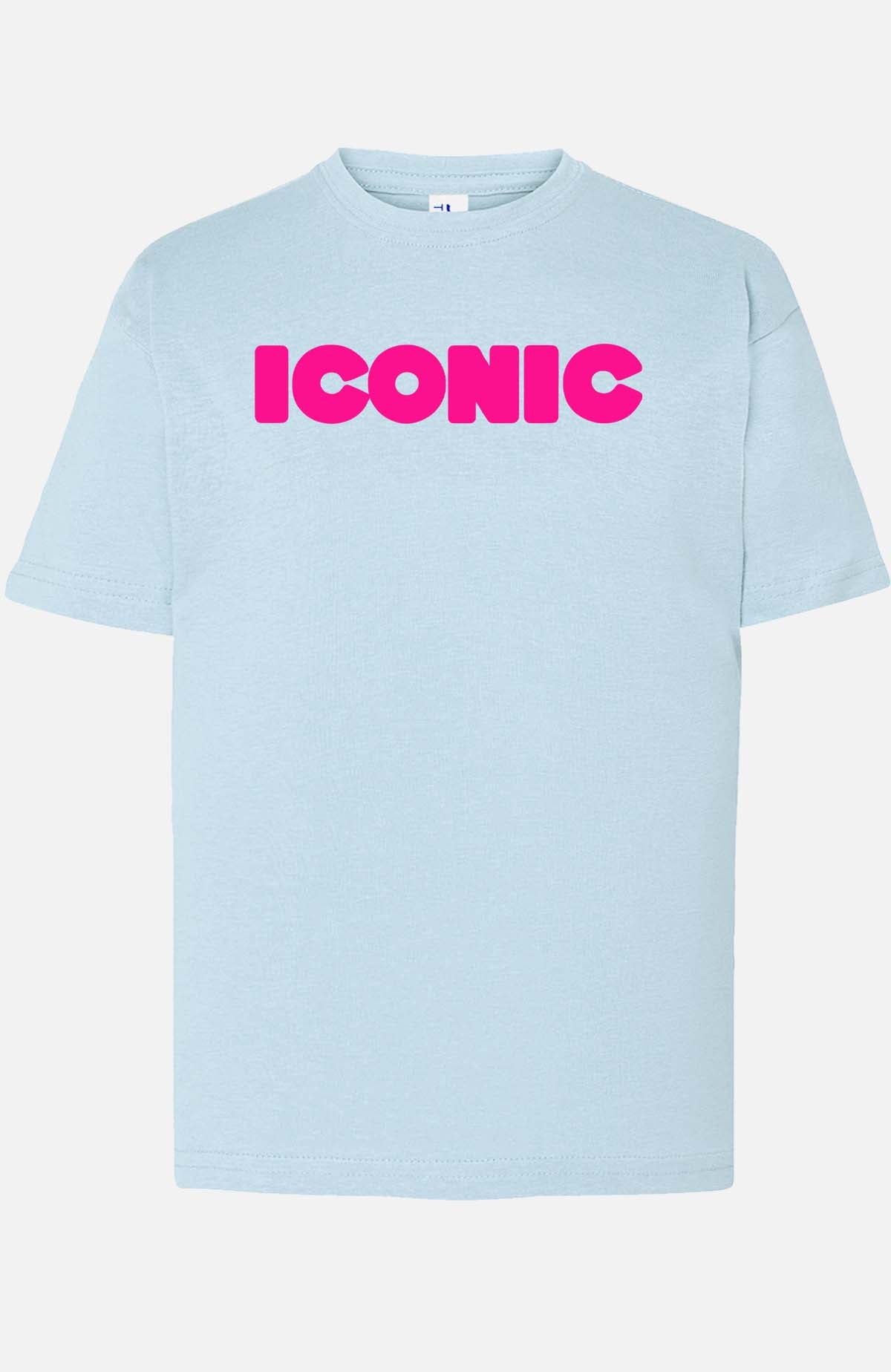 T-shirt Femme| Iconic Fluo Rose