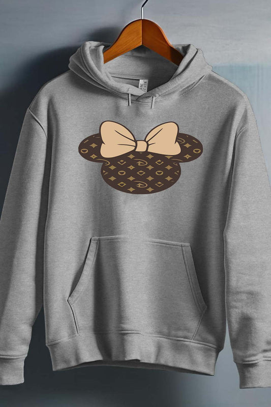 COULEUR:Gris|Sweat Capuche Fille | inspi mike Gris