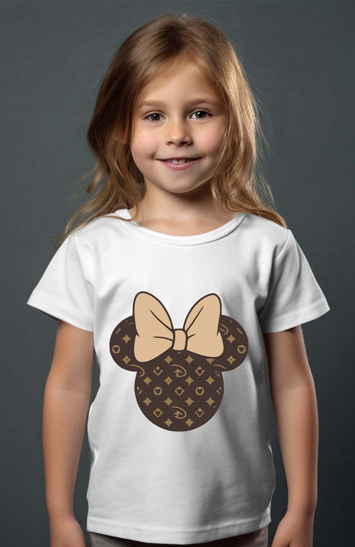 COULEUR:Blanc|T-shirt Fille | inspi mike Blanc