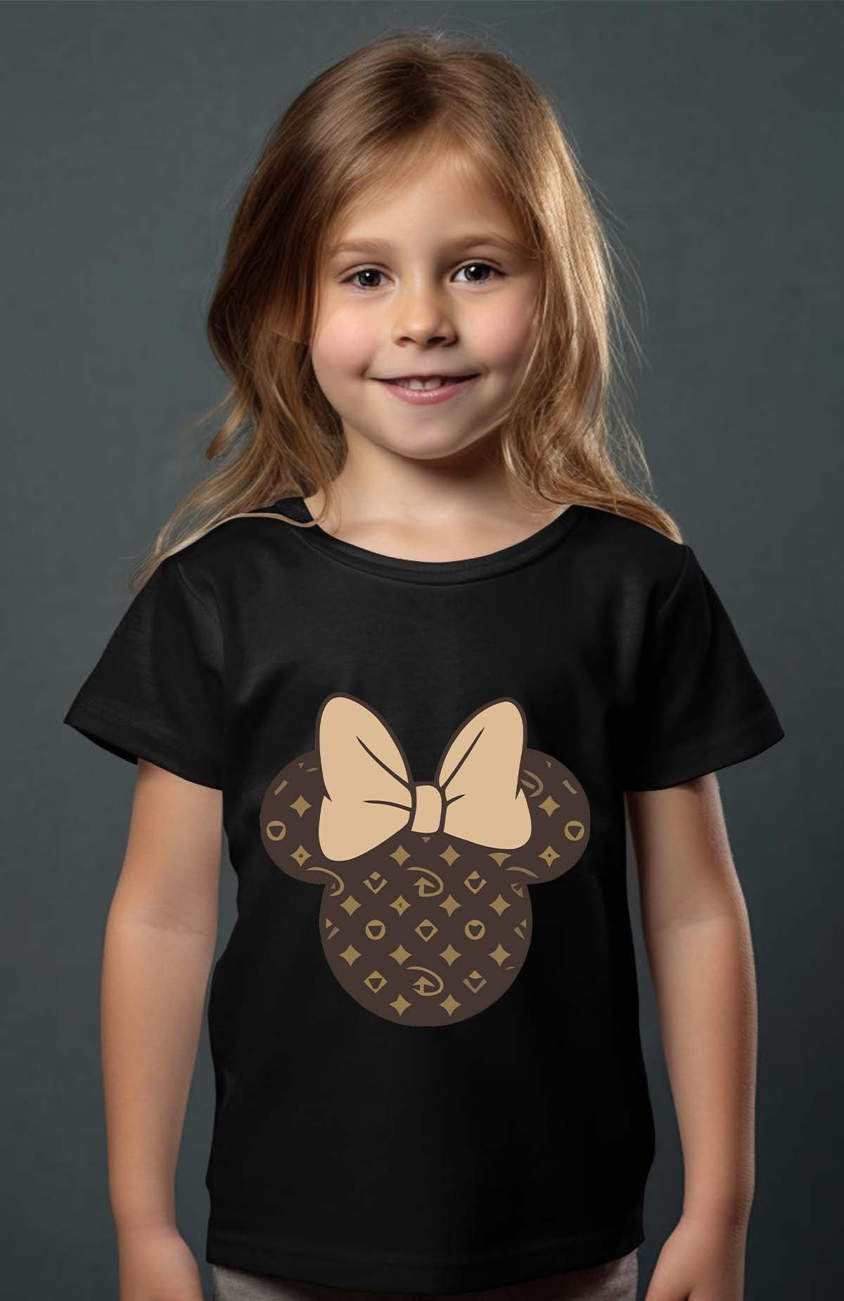COULEUR:Noir|T-shirt Fille | inspi mike Noir