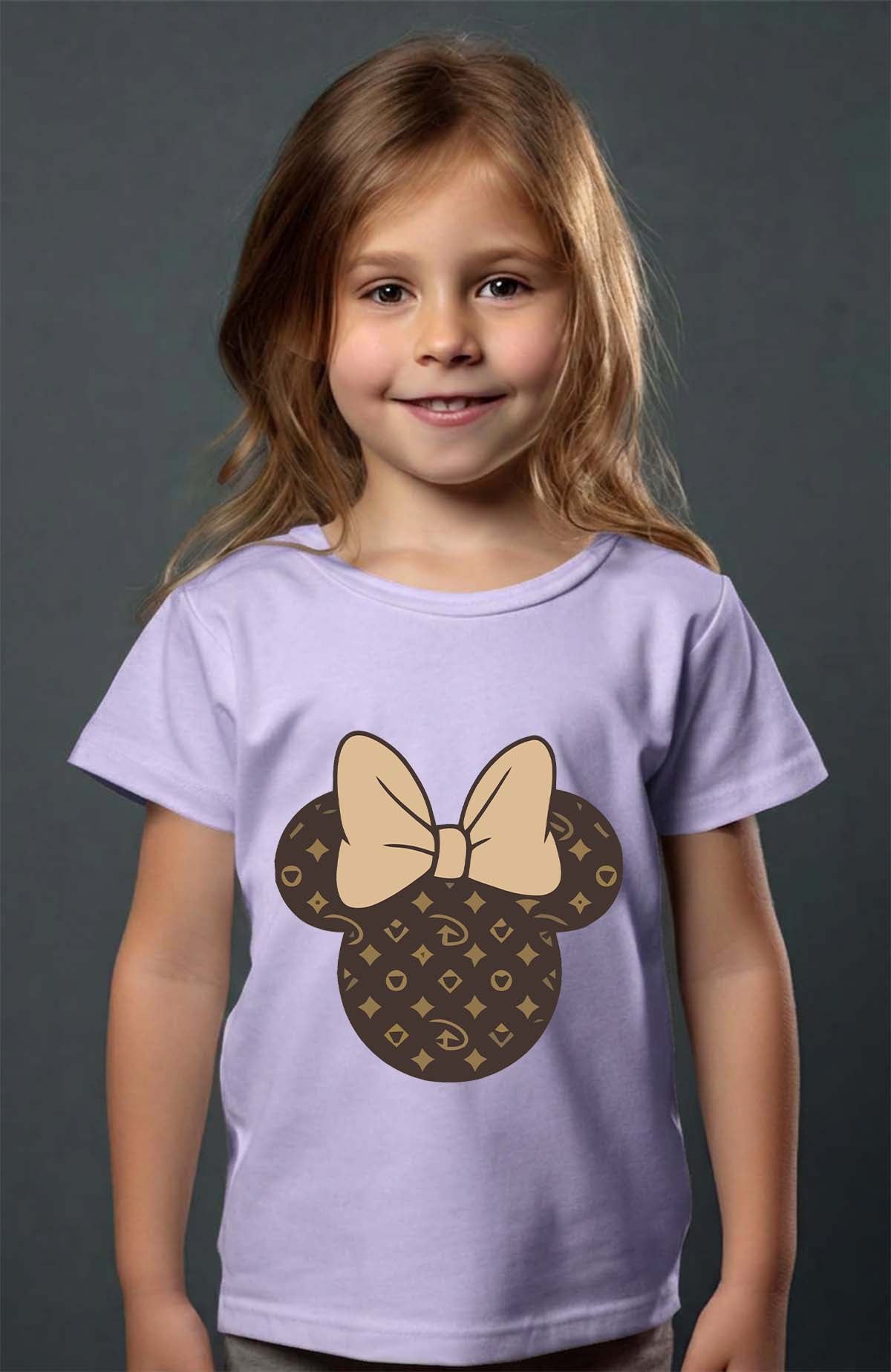 COULEUR:Violet|T-shirt Fille | inspi mike Violet