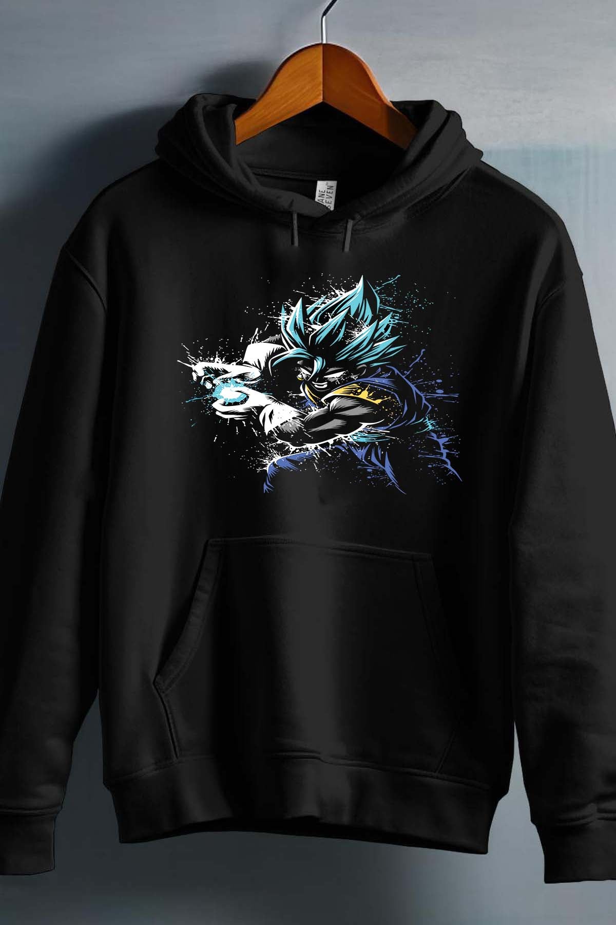 COULEUR:Noir|Sweat Capuche Homme | kamehameha Noir