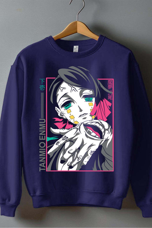 COULEUR:Marine|Sweat Col Rond Homme | kny tanmio demonio 01 Marine