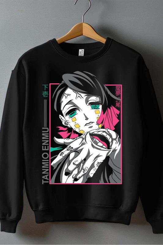 COULEUR:Noir|Sweat Col Rond Homme | kny tanmio demonio 01 Noir