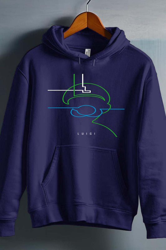COULEUR:Marine|Sweat Capuche Garçon | luigi light Marine
