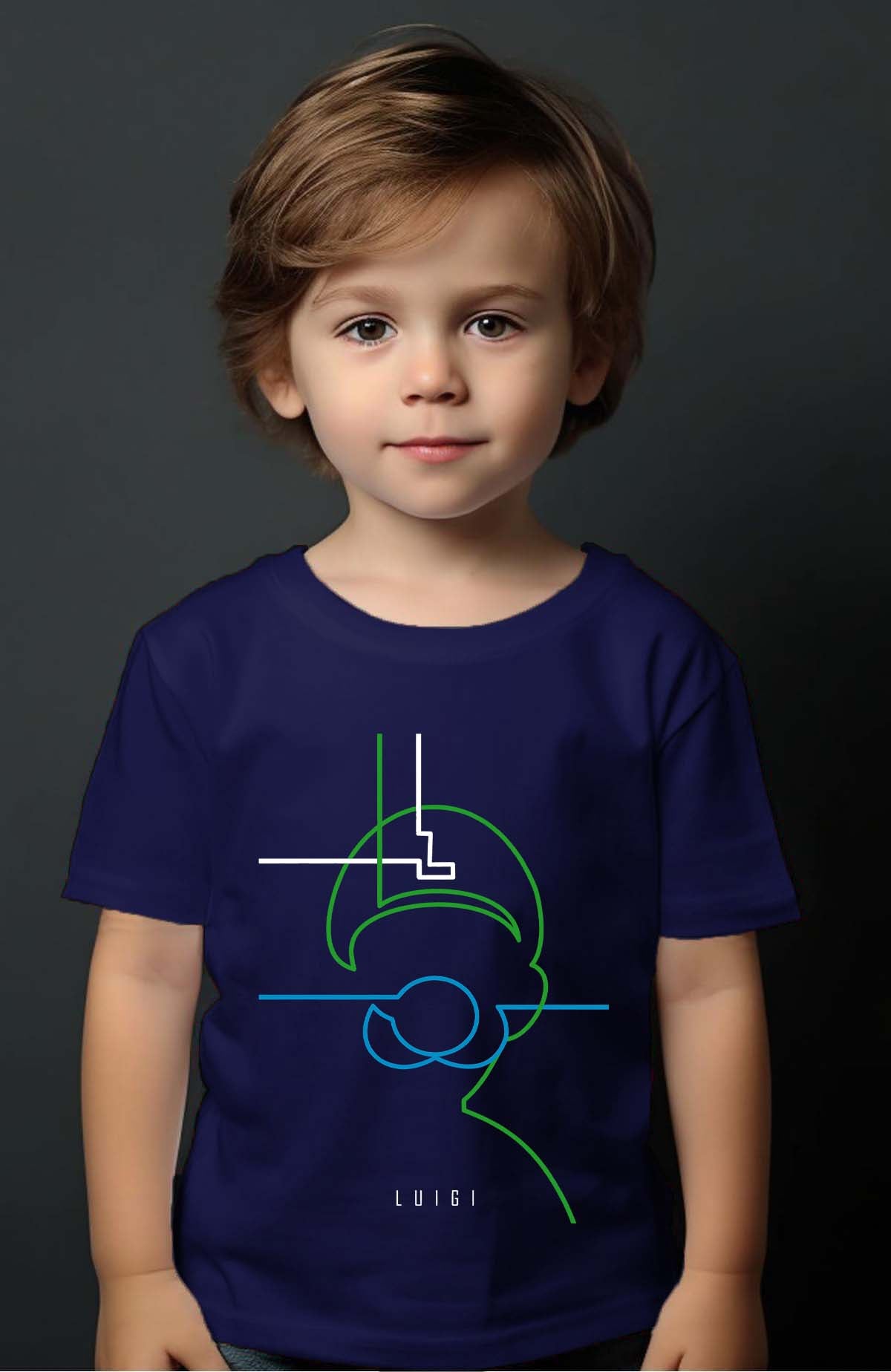 COULEUR:Marine|T-shirt Garçon | luigi light Marine