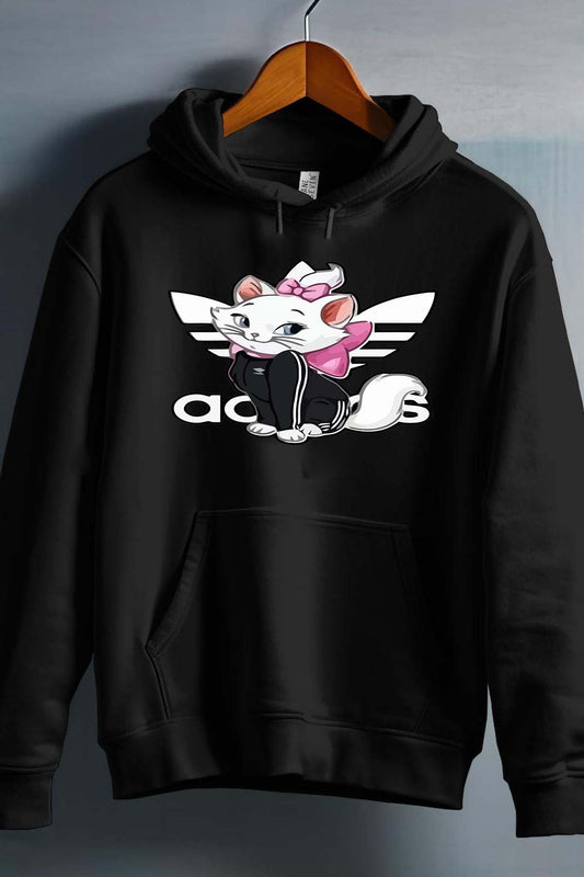 COULEUR:Noir|Sweat Capuche Fille | marie  adidas Noir