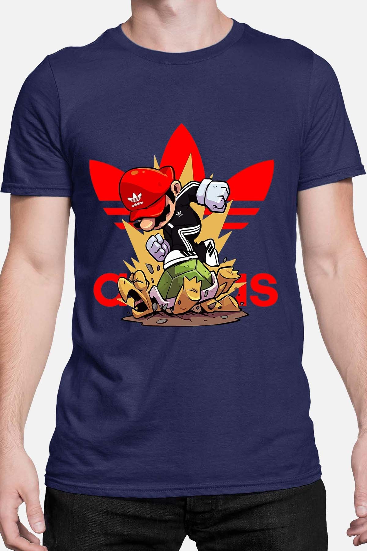 COULEUR:Marine|T-shirt Homme | mario adid Marine