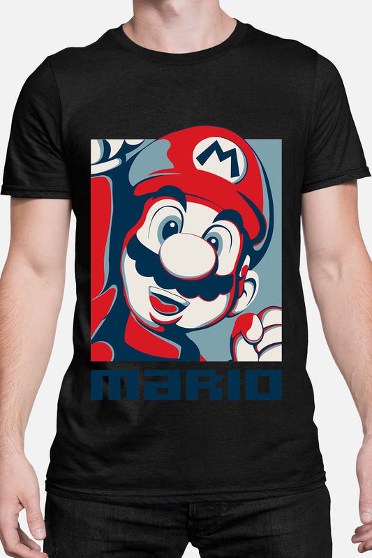 COULEUR:Noir|T-shirt Homme | mario vintage Noir