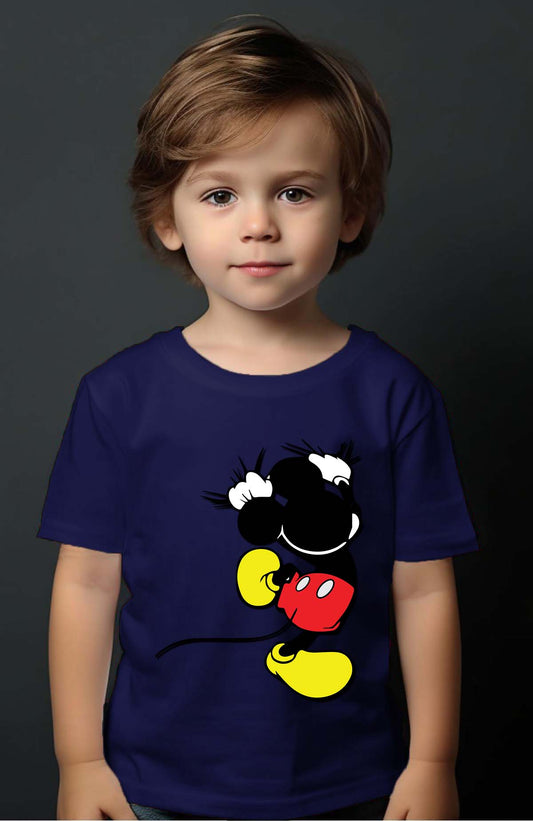 COULEUR:Marine|T-shirt Garçon | mickey dos Marine