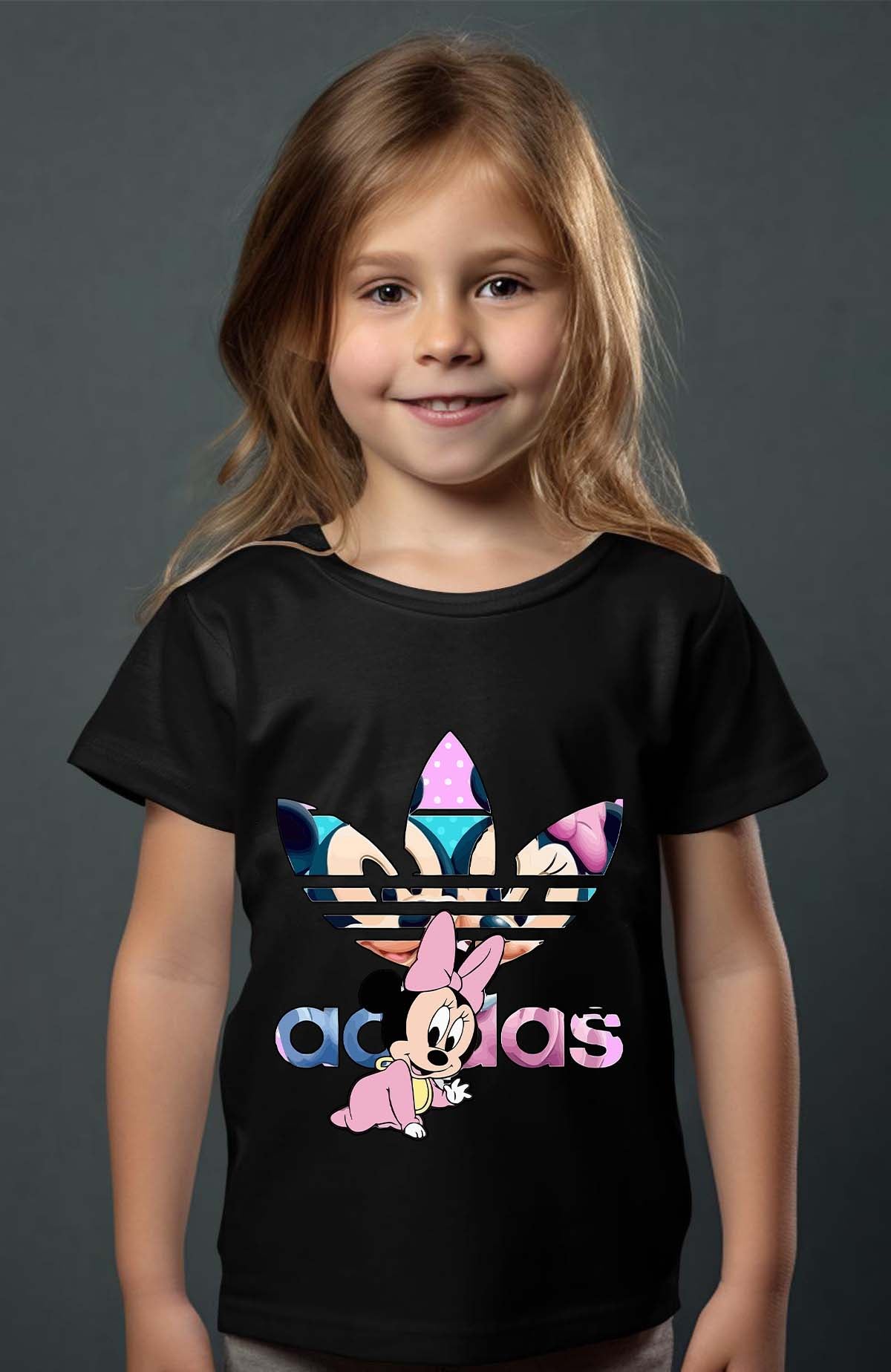 COULEUR:Noir|T-shirt Fille | minnie bébé Noir