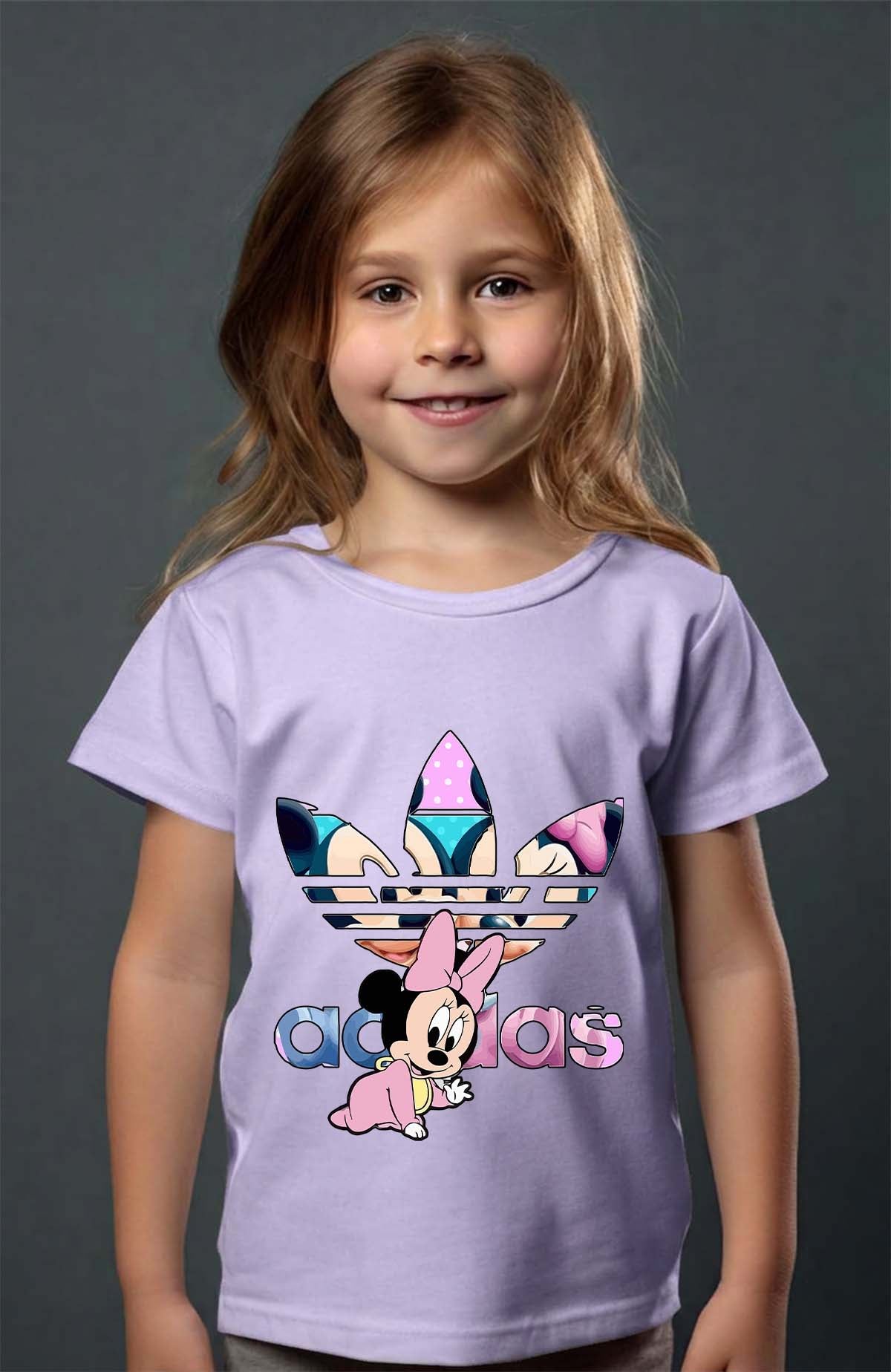 COULEUR:Violet|T-shirt Fille | minnie bébé Violet