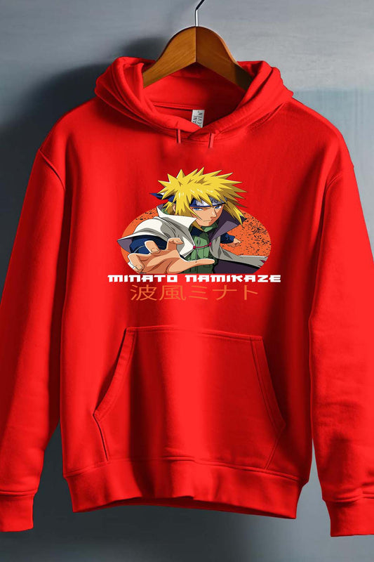 COULEUR:Rouge|Sweat Capuche Homme | model naruto Rouge