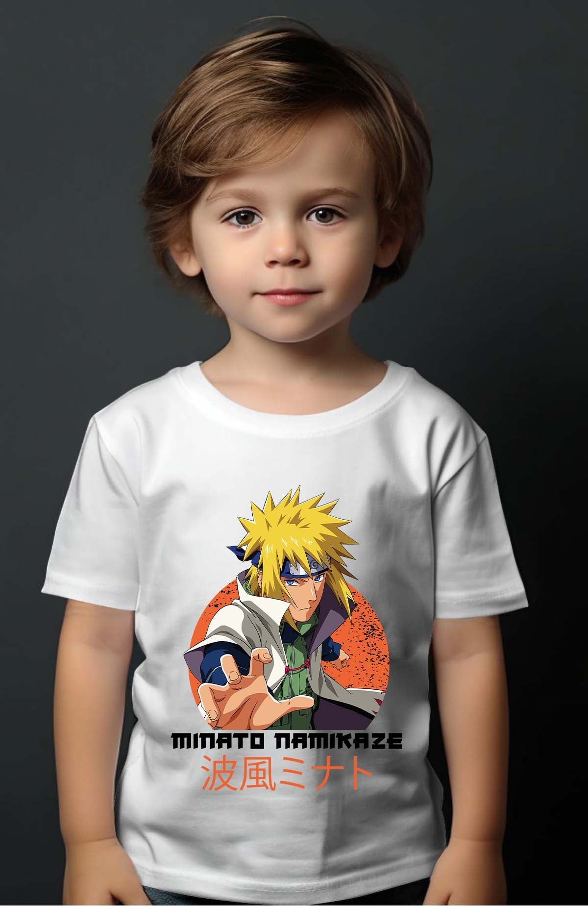 COULEUR:Blanc|T-shirt Garçon | model naruto Blanc