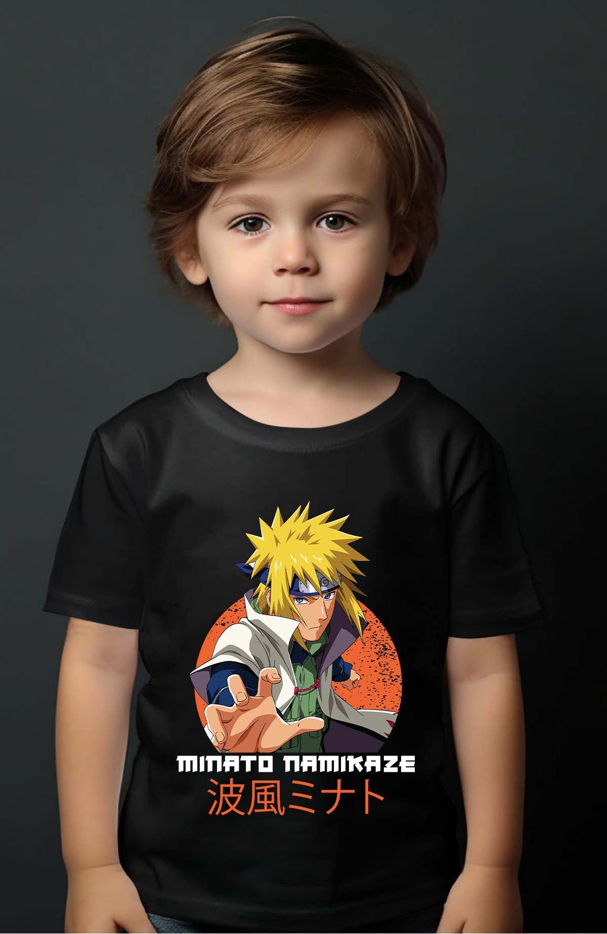 COULEUR:Noir|T-shirt Garçon | model naruto Noir