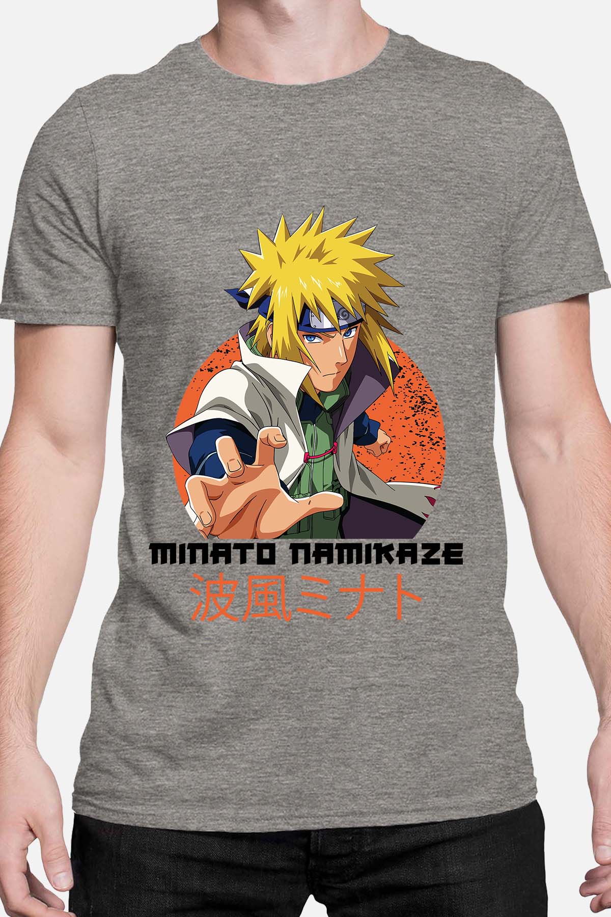 COULEUR:Gris|T-shirt Homme | model naruto Gris